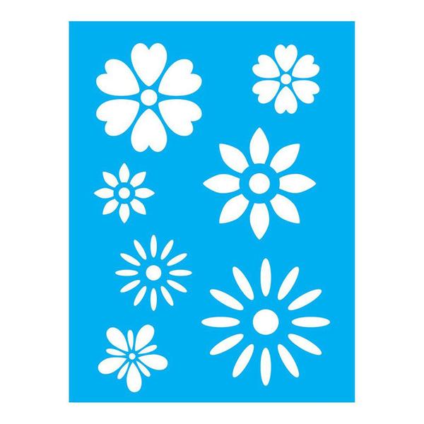 Imagem de Kit Stencil 10 unid - Floral - Ref 27