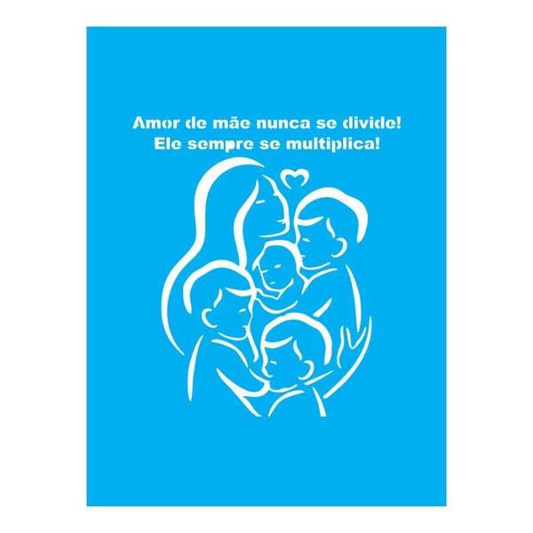 Imagem de Kit Stencil 10 unid - Mãe - Ref 46