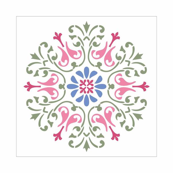 Imagem de Kit Stencil 10 unid - Mandalas - Ref 42