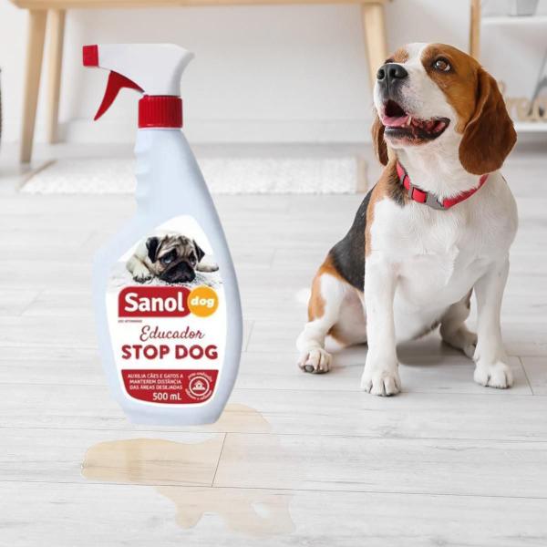 Imagem de Kit Stop Dog + Pipi Dog Educador Sanitário Cães Sanol Dog