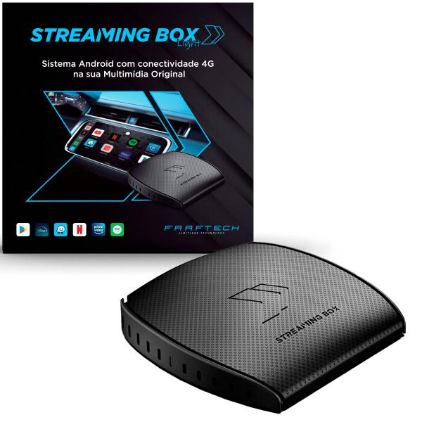 Imagem de Kit Streaming Box Light 3gb 32GB Interface Desbloqueio+Tag Rastreamento Localizador Roubo Furto Gps