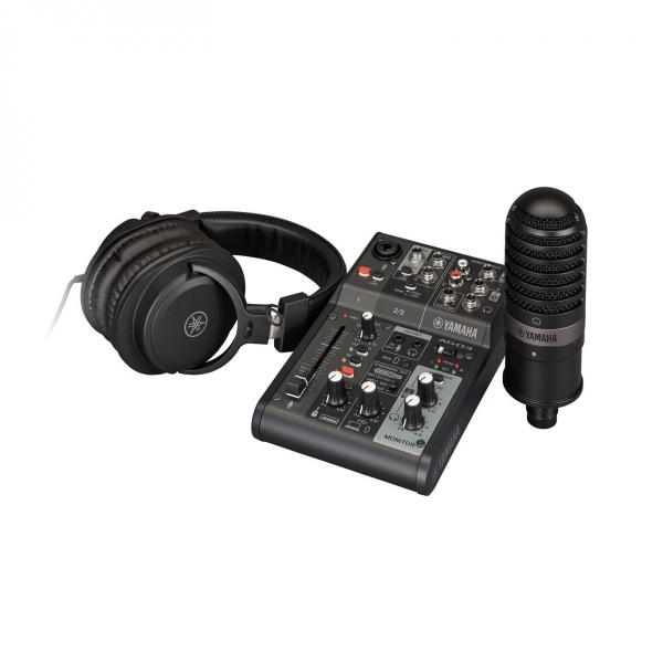 Imagem de Kit Streaming Yamaha Ag 03 MK2 Lspk Preto