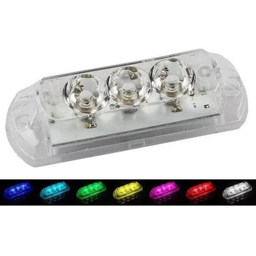 Imagem de Kit Strobo Auto Rgb 7 Cores 12 Efeitos Voltímetro Zendel