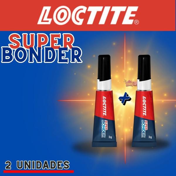 Imagem de Kit Super Cola Power Flex Gel Super Bonder 2G - 2 Unidades