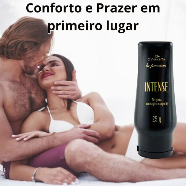 Imagem de Kit Super Prazer: Óleo para Massagem Sexy Kero Doce Beijocas + Gel Lubrificante Intense