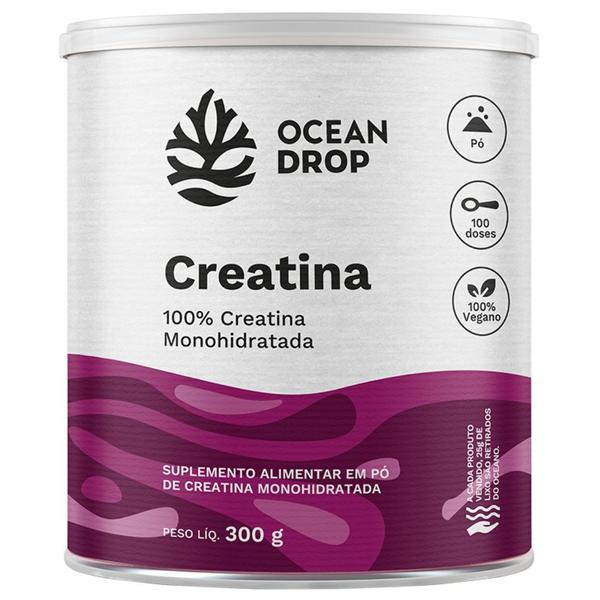 Imagem de Kit Suplemento 3 Creatina 900g Pura Vegana Ocean Drop - Rende 300 Porções