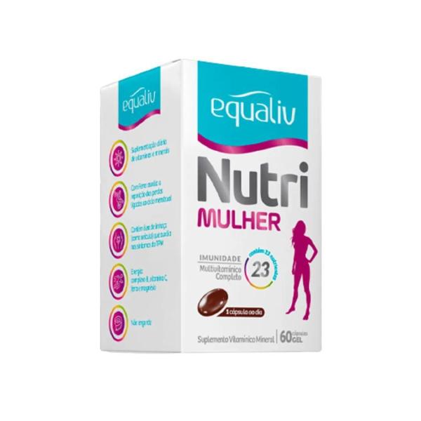 Imagem de Kit Suplemento Polivitamínico Equaliv Nutri Mulher 60