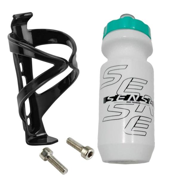 Imagem de Kit Suporte 15g + 2 Garrafinha Caramanhola Sense Bike 500ml