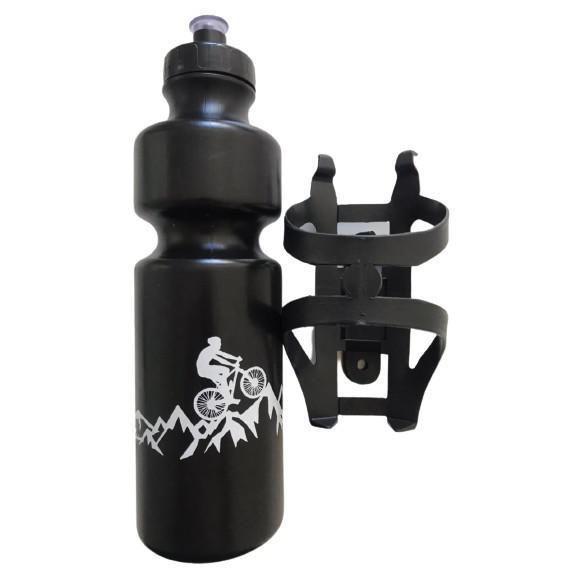 Kit Suporte De Caramanhola Bicicleta + Garrafa 750Ml Bike - Styll Imagem de Kit Suporte De Caramanhola Bicicleta + Garrafa 750Ml Bike