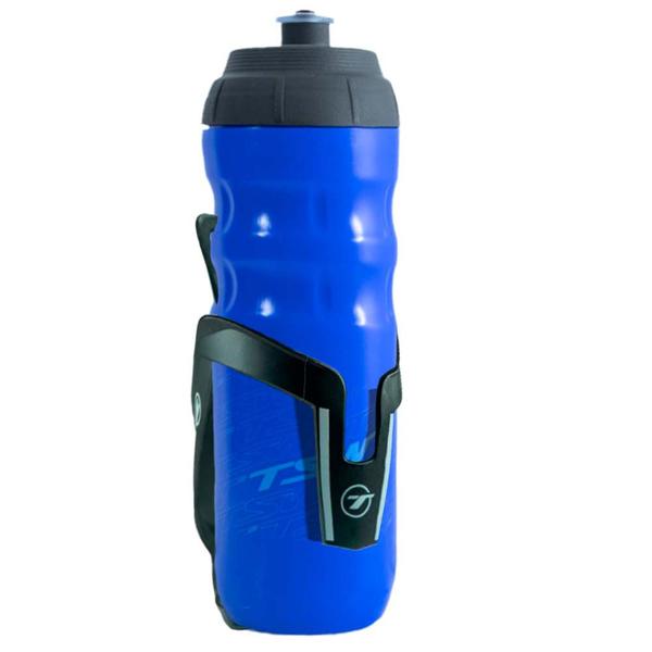 Imagem de Kit Suporte De Caramanhola Garrafa De Agua 550ml Térmica Bicicleta Mtb Speed Tsw