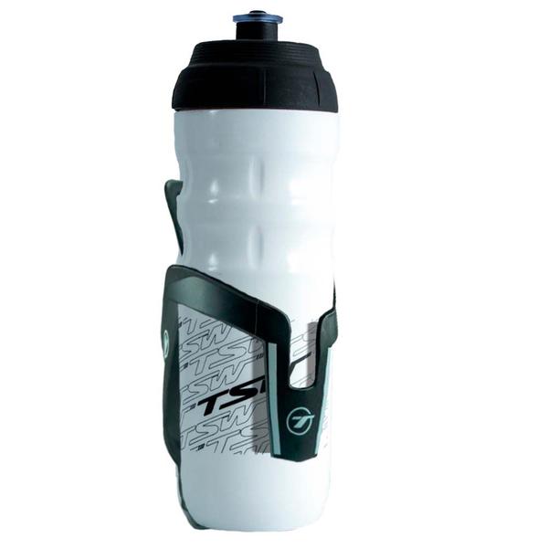 Imagem de Kit Suporte De Caramanhola Garrafa De Agua 550ml Térmica Bicicleta Mtb Speed Tsw