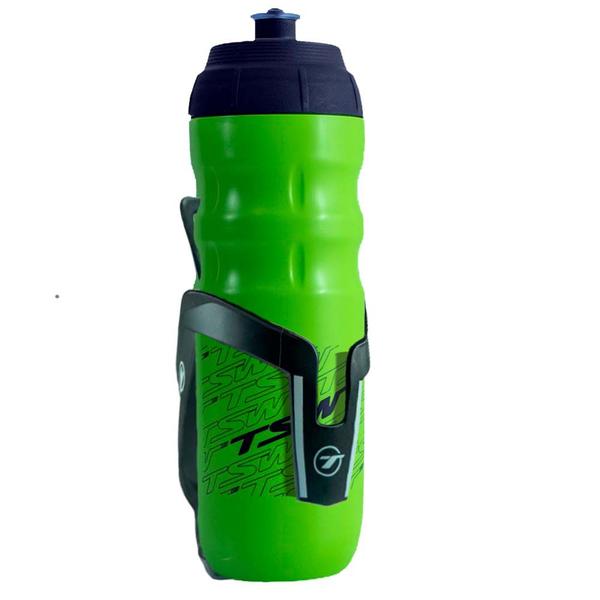 Imagem de Kit Suporte De Caramanhola Garrafa De Agua 550ml Térmica Bicicleta Mtb Speed Tsw