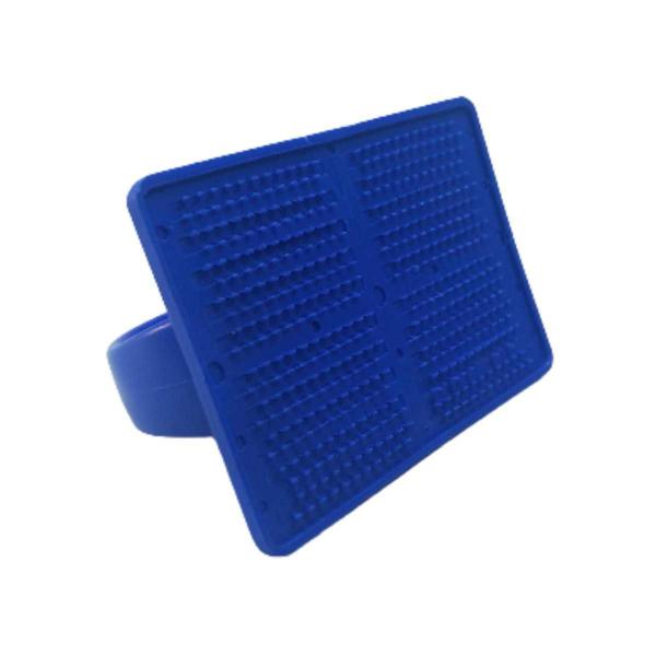 Imagem de Kit Suporte Manual Azul + 5 Fibraço Limpeza Pesada Superpro