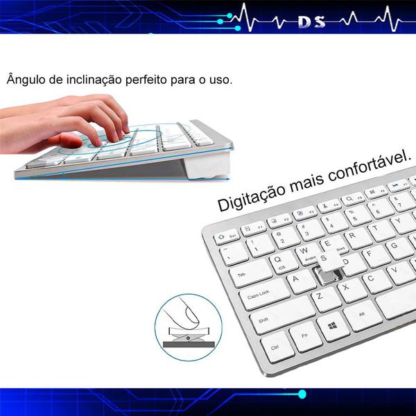 Imagem de Kit Suporte Para A 8" T290 T295 + Teclado Bluetooth