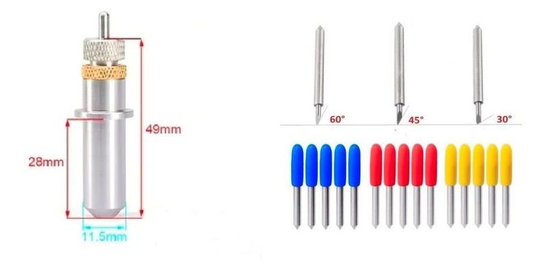 Imagem de Kit Suporte Para Lâmina Gcc Signal+ 10 Lâminas 2,0 Mm