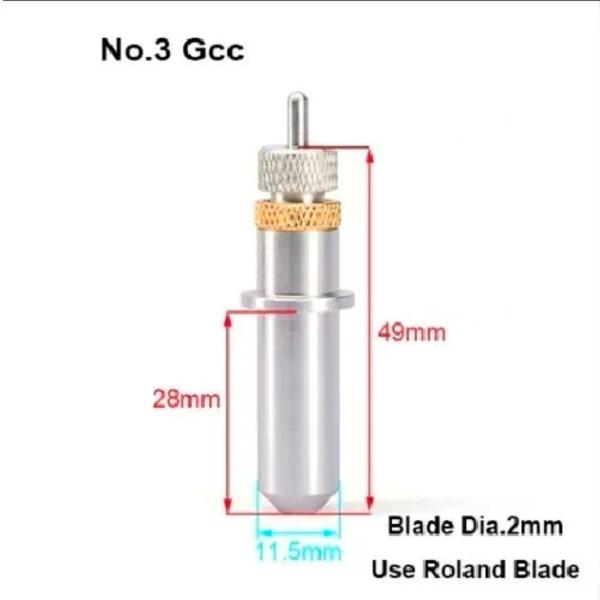 Imagem de Kit Suporte Para Lâmina  Gcc Signal+fita Teflon+ 4 Lâminas