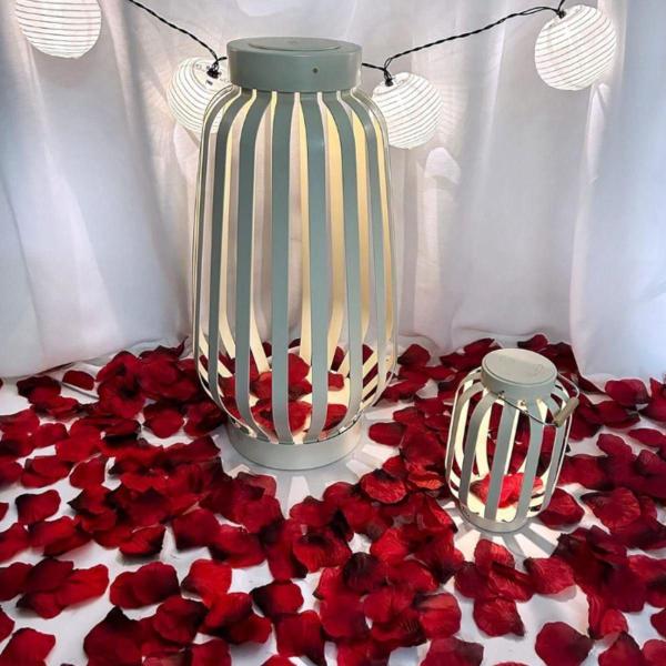 Imagem de KIT Surpresa romântica 5 balões coração 200 pétalas TE AMO