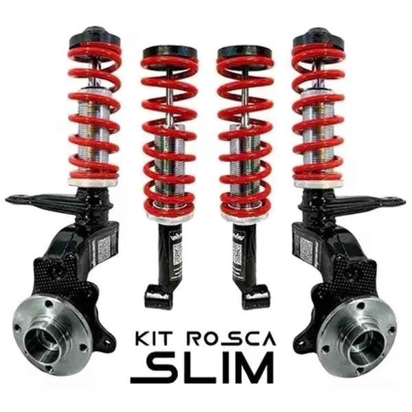 Imagem de Kit Suspensão Rosca Slim C/Torre - Gol Quadrado Completa