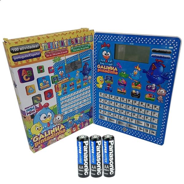 Kit Tablet Infantil Galinha Pintadinha Educativo Ensina - Smart Bracelet Imagem de Kit Tablet Infantil Galinha Pintadinha Educativo Ensina
