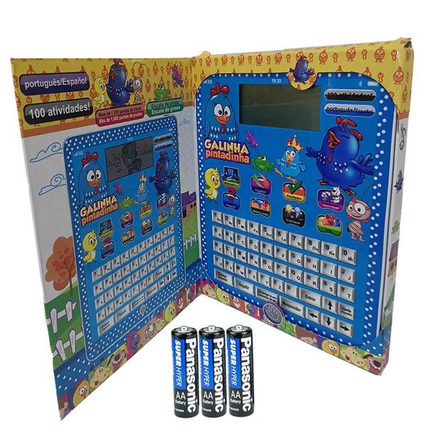 Kit Tablet Infantil Galinha Pintadinha Educativo Ensina - Smart Bracelet Imagem de Kit Tablet Infantil Galinha Pintadinha Educativo Ensina