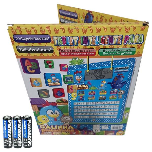 Kit Tablet Infantil Galinha Pintadinha Educativo Ensina - Smart Bracelet Imagem de Kit Tablet Infantil Galinha Pintadinha Educativo Ensina