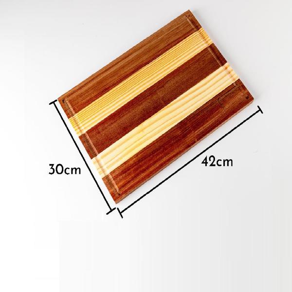 Imagem de Kit Tabua Inteligente Carne Frios 42/30cm + Ralador e Luvas