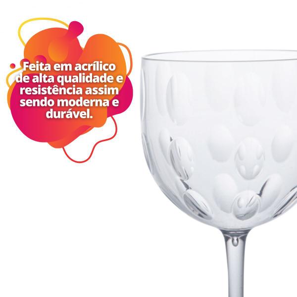 Imagem de Kit Taças Gin Drinks Acrílico Resistente Cozinha 570ML 2 Pçs