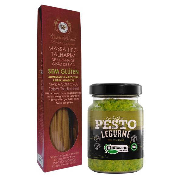 Imagem de Kit Talharim Tradicional 200G + Molho Pesto 165G