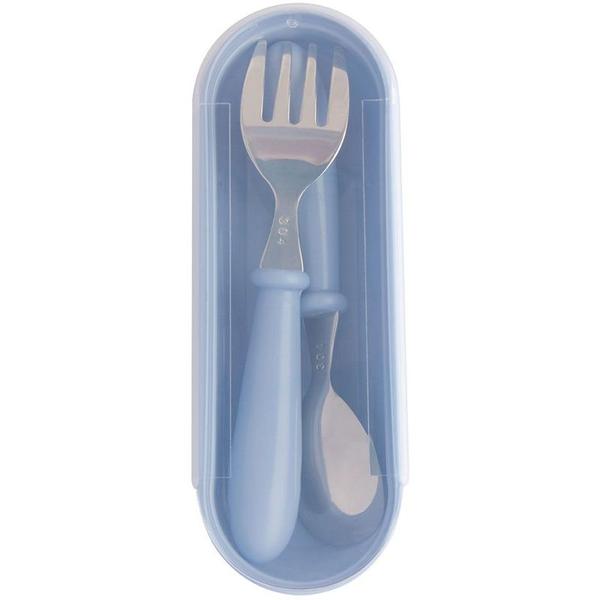 Kit talher infantil com estojo - CLINK Imagem de Kit talher infantil com estojo