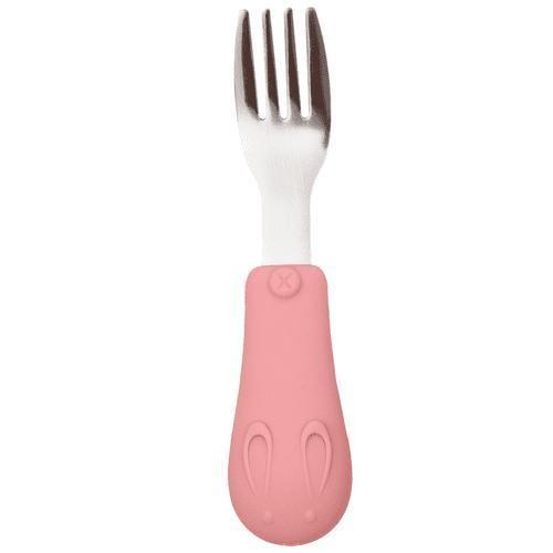 Imagem de Kit Talheres Introdução Alimentar Bebê Cabo Silicone, Buba