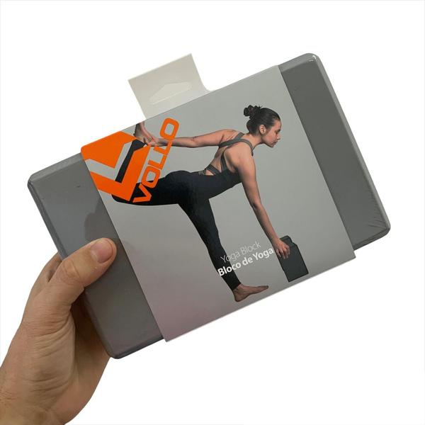 Imagem de Kit Tapete Para Yoga VP1038 Com Bloco VP1070 em EVA Vollo Sports