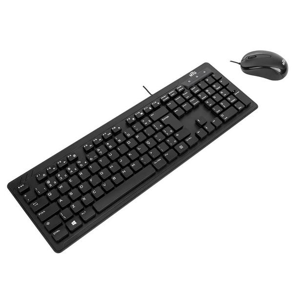 Kit Targus Mouse e Teclado com Fio AKM617PT Imagem de Kit Targus Mouse e Teclado com Fio AKM617PT