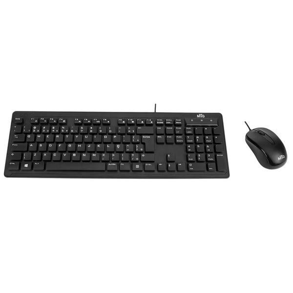 Kit Targus Mouse e Teclado com Fio AKM617PT Imagem de Kit Targus Mouse e Teclado com Fio AKM617PT