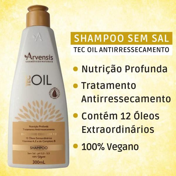 Imagem de Kit Tec Oil Shampoo + Condicionador Arvensis 