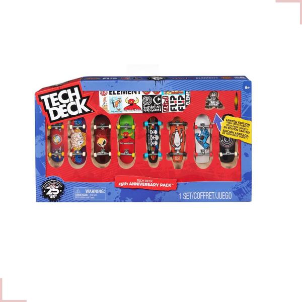 Imagem de Kit Tech Deck Pack Especial 8 Skates Dedo Aniversário 25