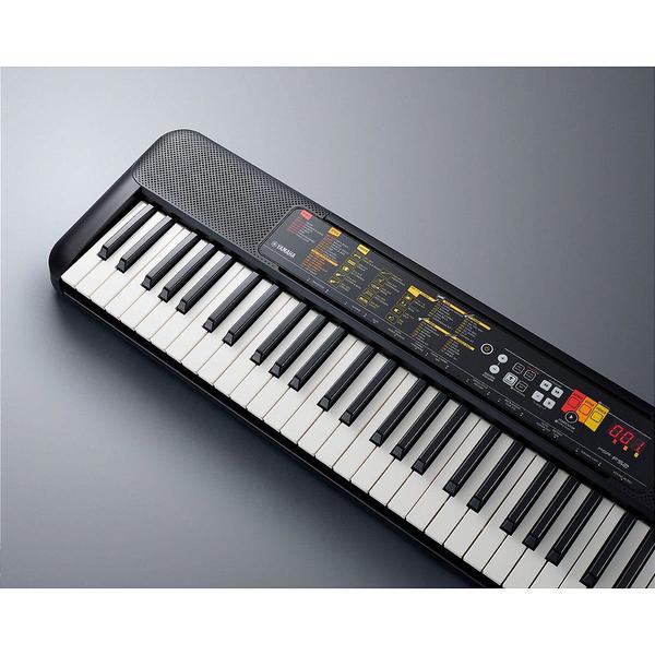 Imagem de Kit Teclado Arranjador Yamaha PSR-F52 61 Teclas Com Fonte Bivolt Tx01