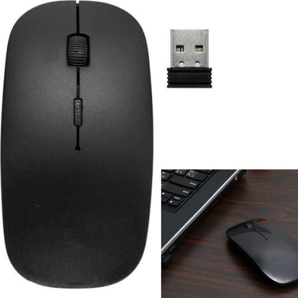 Imagem de Kit Teclado Bluetooth Mouse Sem Fio + Suporte de Mesa para Tablet Celular Smartphone