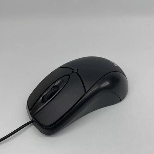 Imagem de Kit Teclado E Mouse Basico Com Fio Usb Qualidade