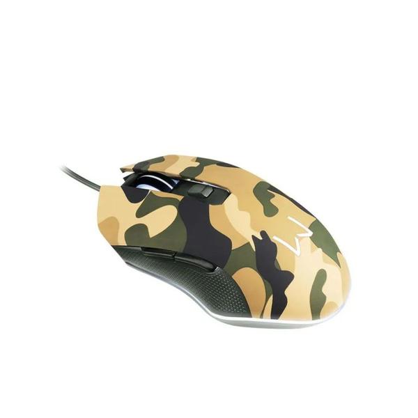 Kit teclado e mouse com fio gamer warrior kyler army - tc249 Imagem de Kit teclado e mouse com fio gamer warrior kyler army - tc249