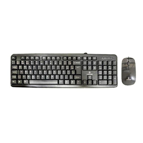 Imagem de Kit Teclado E Mouse Com Fio Lehmox LEY-214 USB Design Ergonômico A Prova Dágua