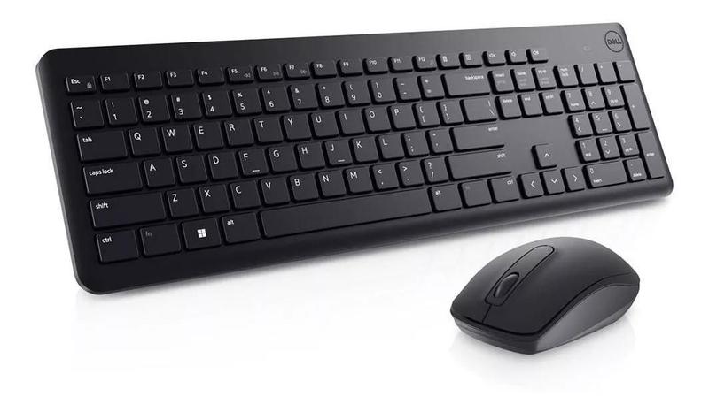 Imagem de Kit Teclado e Mouse Dell Km3322 Abnt2 Cor: Preto 