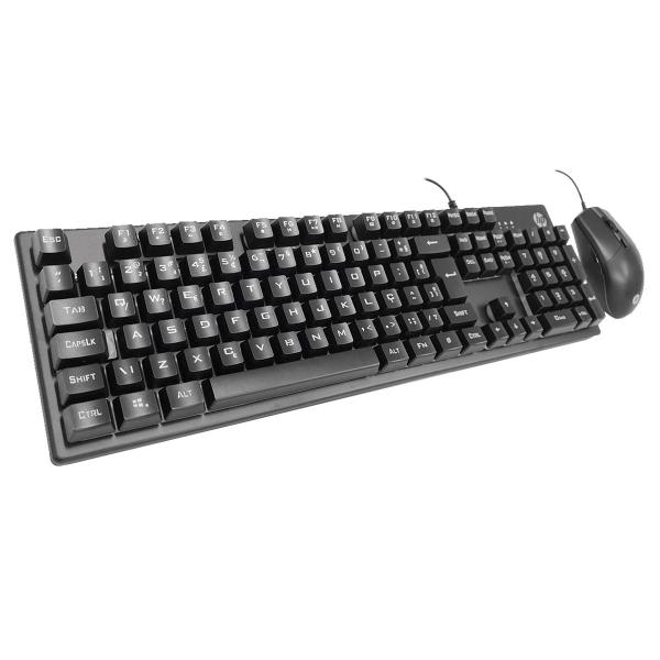 Imagem de Kit Teclado e Mouse Gamer HP KM300F USB RGB