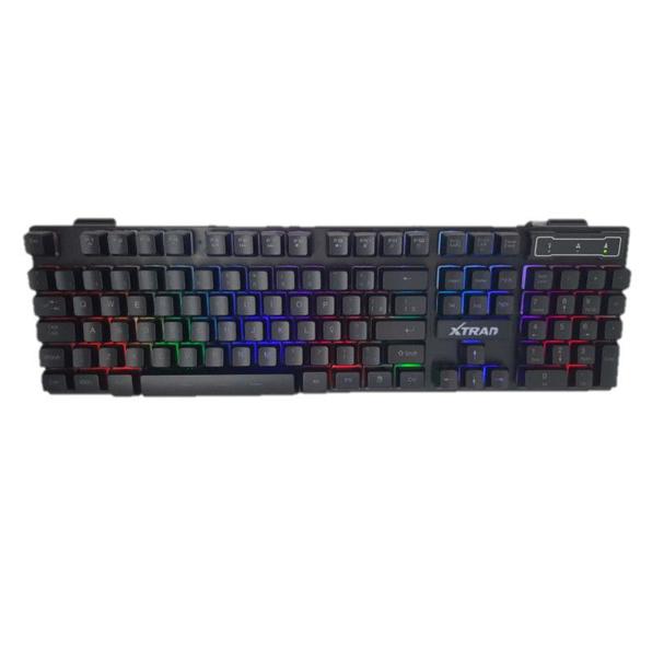 Imagem de Kit teclado e mouse gamer led rgb usb abnt2 multimidi hk8900