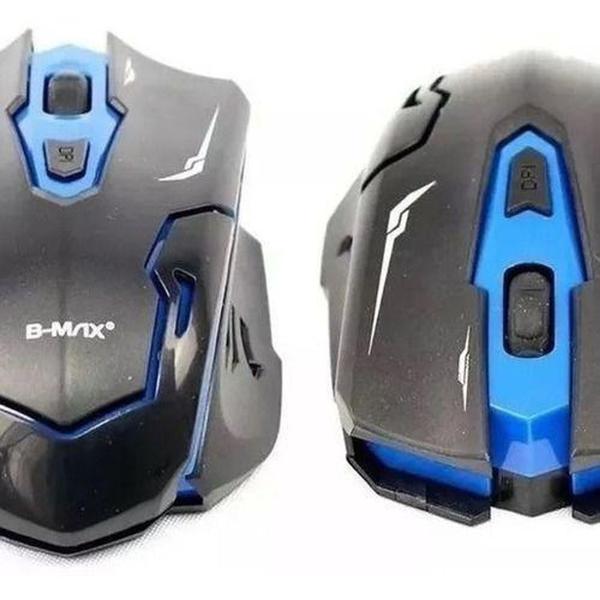 Imagem de Kit Teclado e Mouse Gamer Sem Fio Wireless 1600 DPI B-max BM-T07 - BMAX