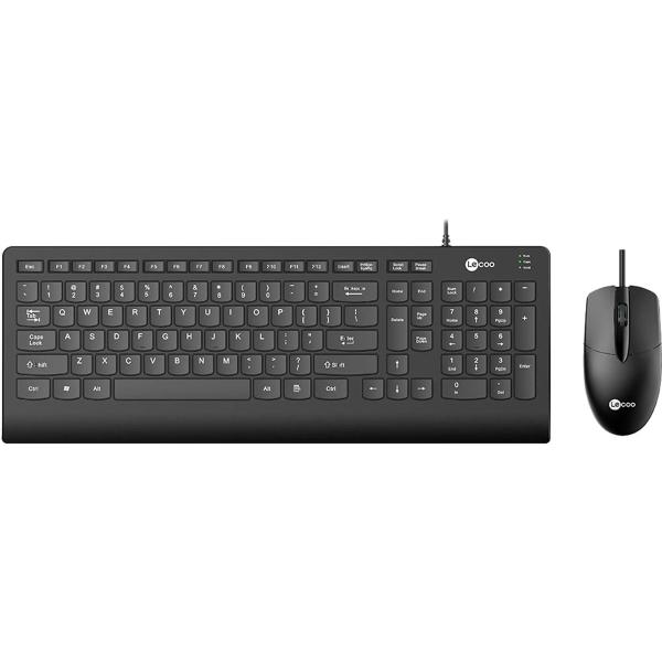 Imagem de Kit Teclado e Mouse Lecoo CM103 USB Preto