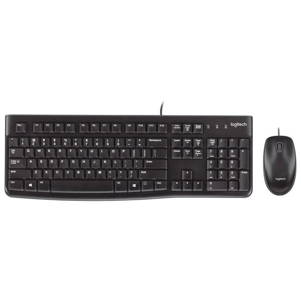 Imagem de Kit Teclado e Mouse Logitech MK120, USB, Preto - 920-004429