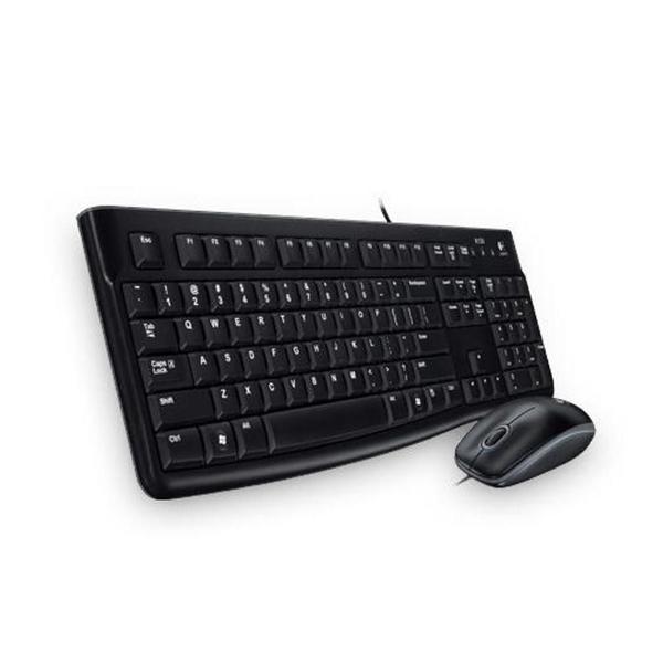 Imagem de Kit Teclado E Mouse Óptico Logitech Usb Mk120