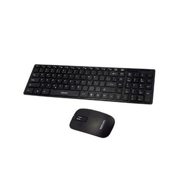 Kit Teclado e Mouse Sem Fio Bk-s1000 2.4ghz Exbom Imagem de Kit Teclado e Mouse Sem Fio Bk-s1000 2.4ghz Exbom