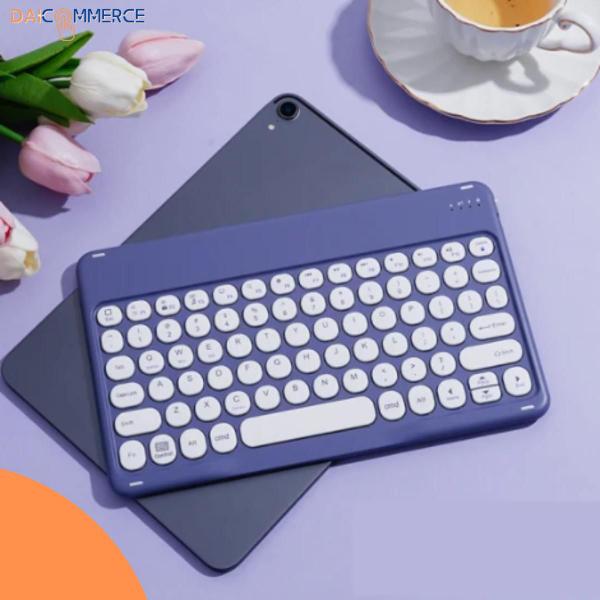 Imagem de Kit Teclado E Mouse Sem Fio Bluetooth Para Tablet S6 Lite