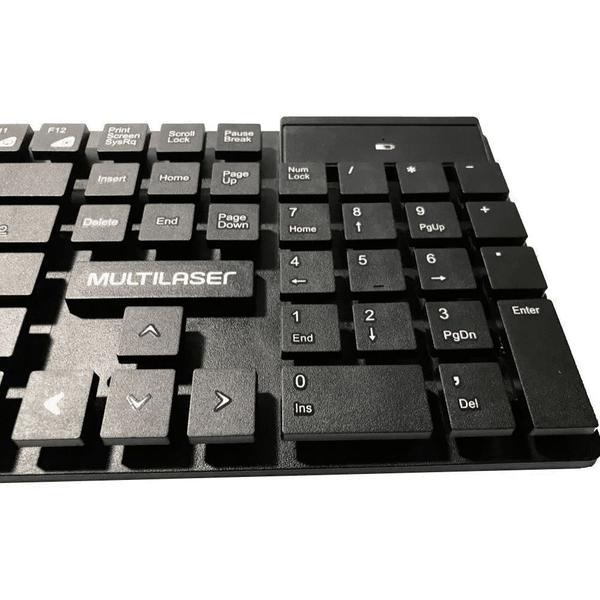 Imagem de Kit Teclado E Mouse Sem Fio Com Teclas Flutuantes